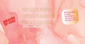 Heaven Up Here: Spunsugar, Echo Ladies & Irma Krook